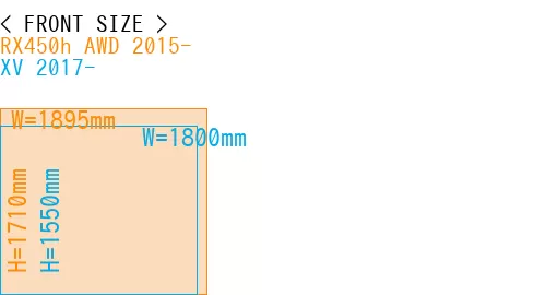 #RX450h AWD 2015- + XV 2017-